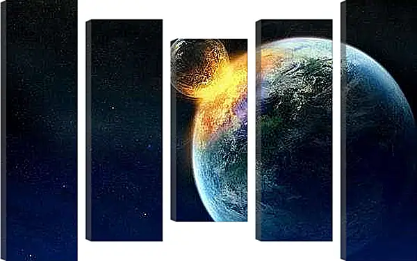 Модульная картина - Космос