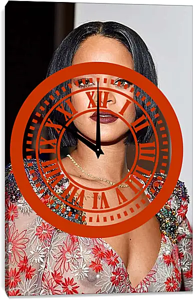 Часы картина - Рианна. Rihanna