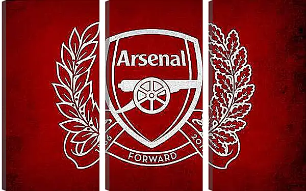 Модульная картина - Эмблема ФК Арсенал