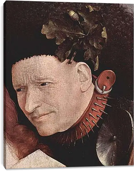 Постер на подрамнике - Christ Crowned with Thorns. Иероним Босх