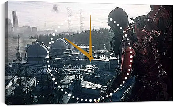 Часы картина - Call Of Duty: Advanced Warfare