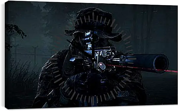 Часы картина - Battlefield 4