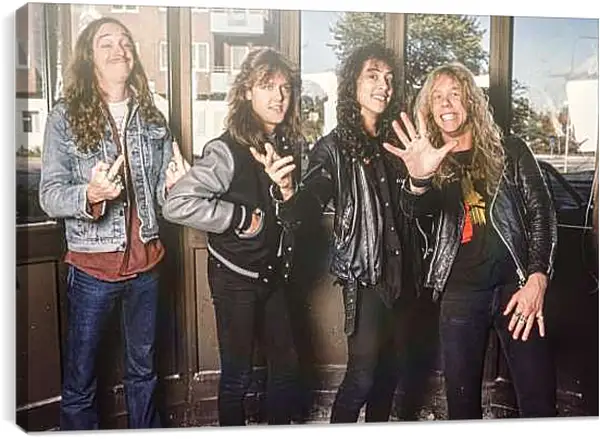 Постер на подрамнике - Металлика. Metallica