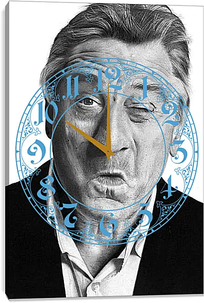 Часы картина - Роберт Де Ниро. Robert De Niro