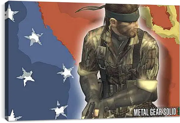 Постер на подрамнике - Metal Gear
