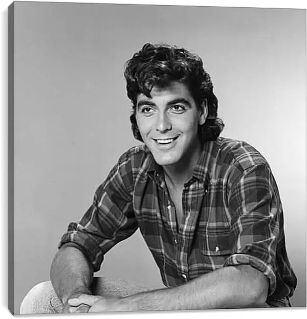 Постер на подрамнике - Джордж Клуни. George Clooney