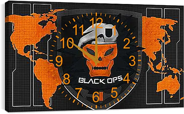 Часы картина - Call Of Duty: Black Ops