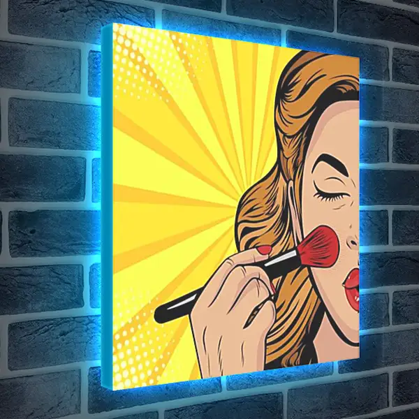 Лайтбокс световая панель - Макияж