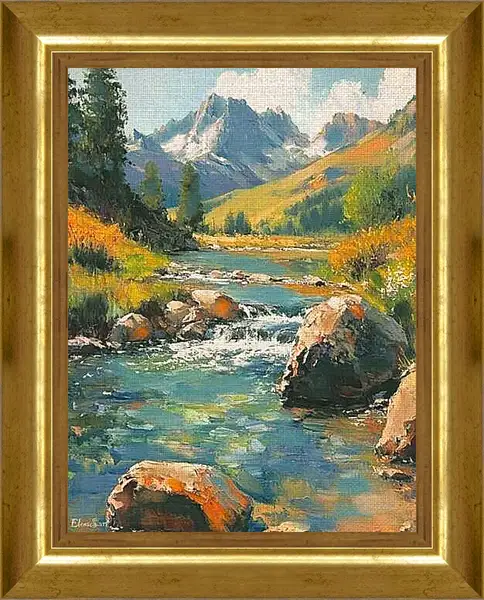 Картина в раме - Mountain 10