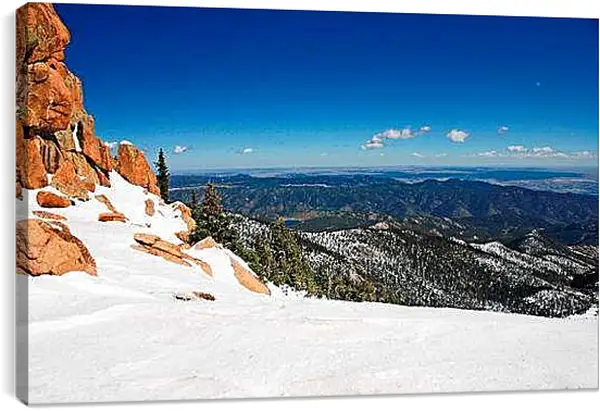 Постер на подрамнике - Зима