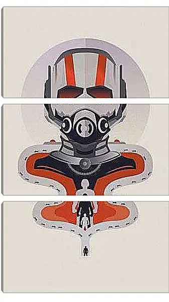 Модульная картина - Человек Муравей