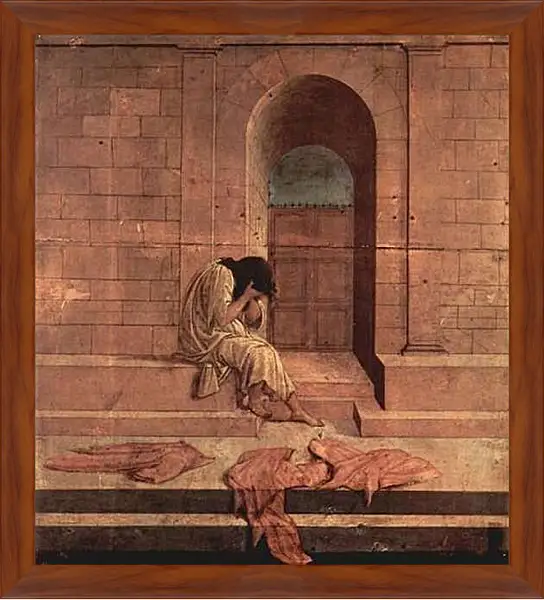 Картина в раме - The offending. Сандро Боттичелли