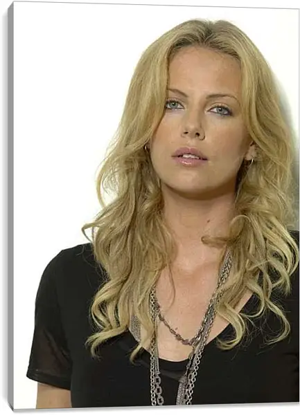 Постер на подрамнике - Шарлиз Терон. Charlize Theron
