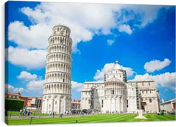 Постер на подрамнике - Пизанская башня 3. Италия