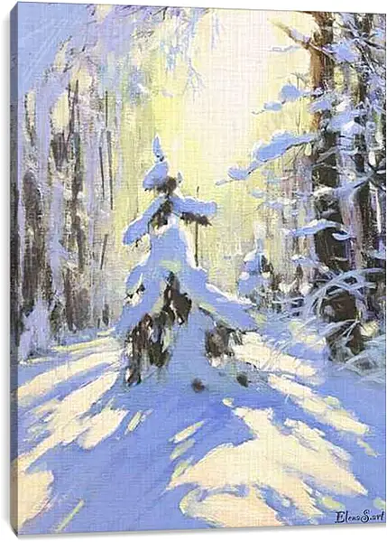 Постер на подрамнике - Winter 4