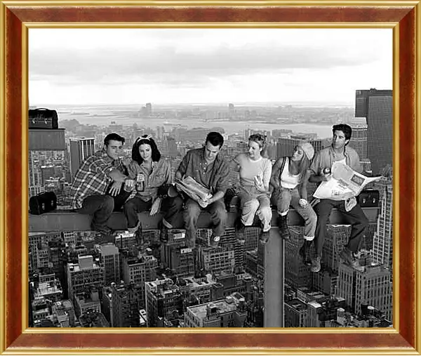 Картина в раме - Друзья. Friends