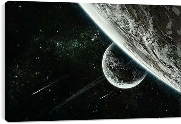 Постер на подрамнике - Космос