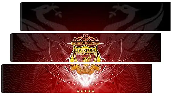 Модульная картина - Эмблема Ливерпуль. Liverpool.