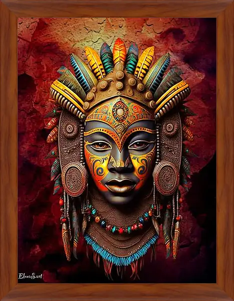 Картина в раме - Mask 10