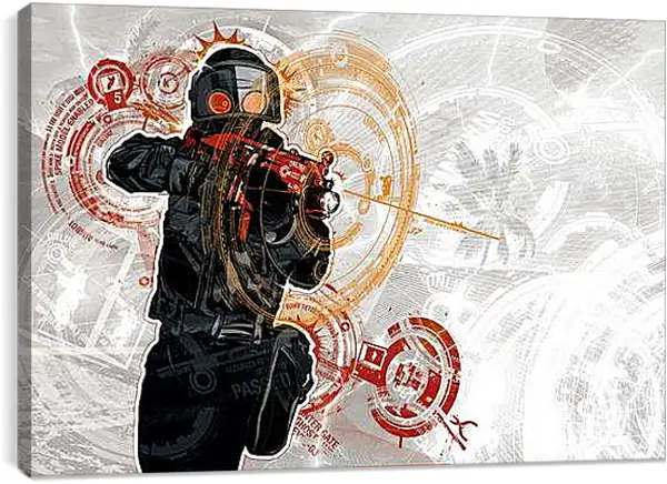 Постер на подрамнике - Counter-Strike: Global Offensive
