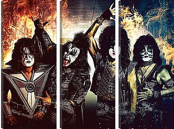 Модульная картина - Кисс. Kiss