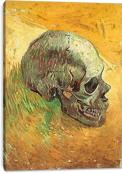Постер на подрамнике - Skull - Череп. Винсент Ван Гог