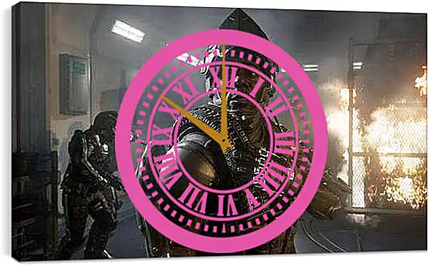 Часы картина - Call Of Duty: Advanced Warfare