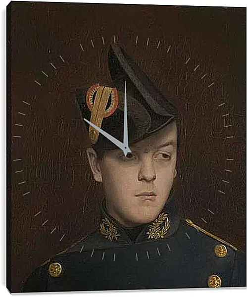 Часы картина - Portrait of Armand Gerome. Жан-Леон Жером