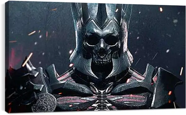 Постер на подрамнике - The Witcher 3 (Ведьмак), король Дикой охоты