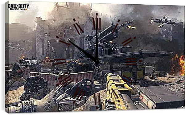 Часы картина - Call Of Duty: Black Ops III