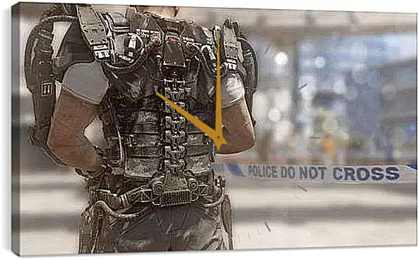 Часы картина - Call Of Duty: Advanced Warfare
