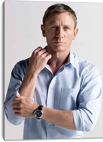 Постер на подрамнике - Дэниел Крейг. Daniel Craig