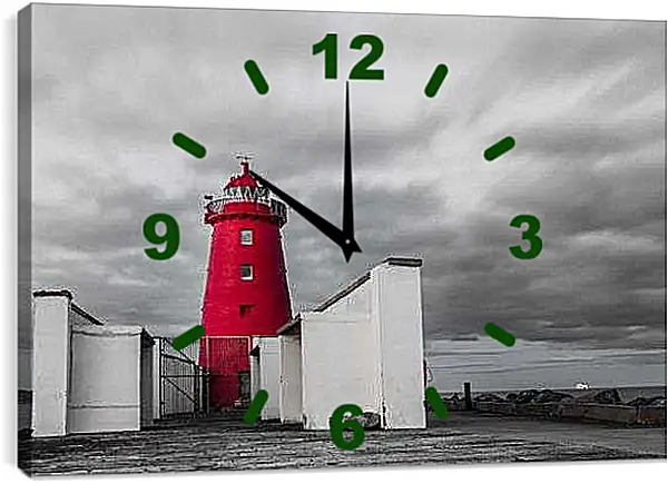 Часы картина - Маяк
