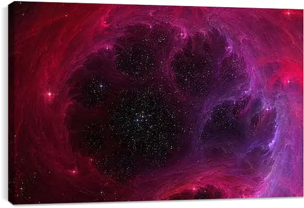 Постер на подрамнике - Космос