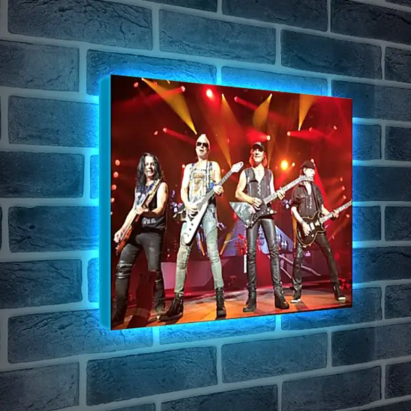 Лайтбокс световая панель - Скорпионс. Scorpions