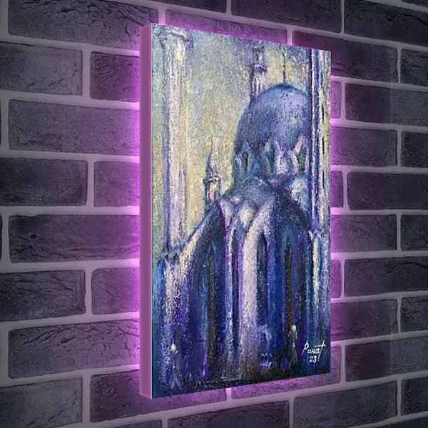 Лайтбокс световая панель - Кул-Шариф. Ночь