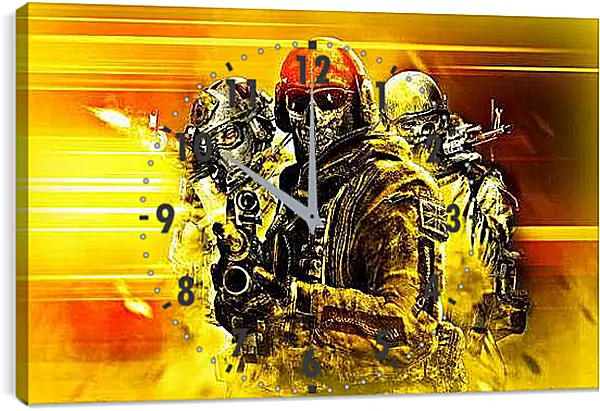 Часы картина - Call Of Duty