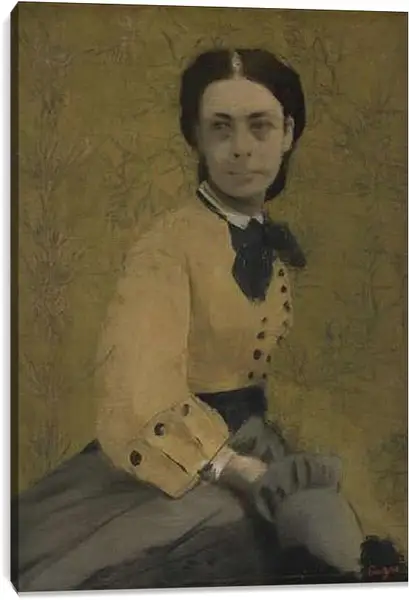 Постер на подрамнике - Princess Pauline de Metternich. Эдгар Дега