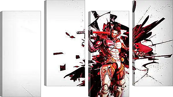Модульная картина - Metal Gear Rising