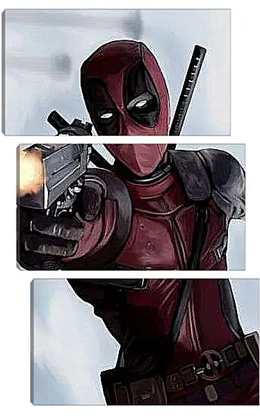 Модульная картина - Deadpool
