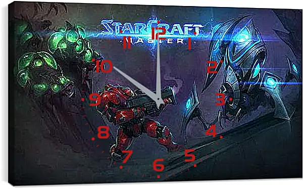 Часы картина - Starcraft