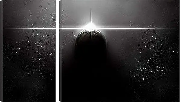 Модульная картина - Космос