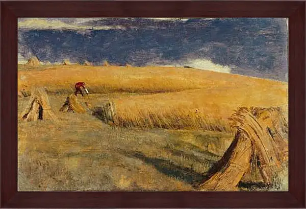 Картина в раме - Кукурузное поле в Юэлле. Уильям Холман Хант