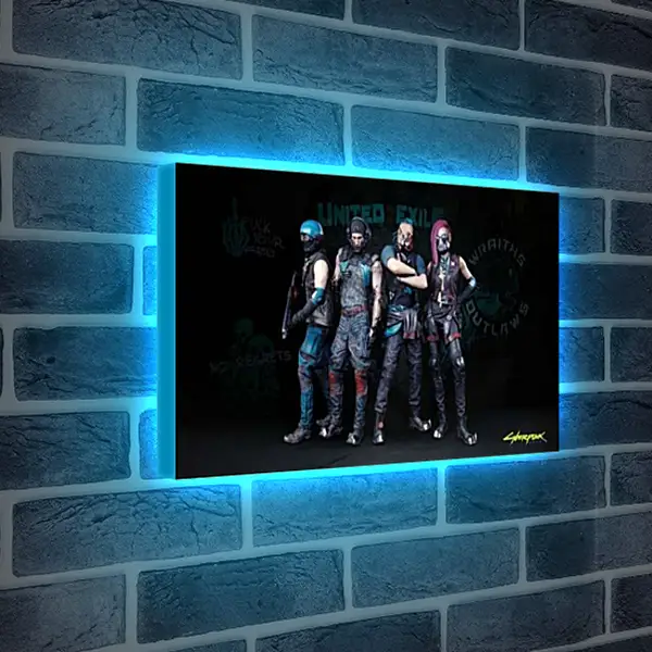 Лайтбокс световая панель - Cyberpunk 2077