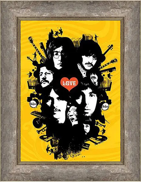 Картина в раме - The Beatles - Битлз