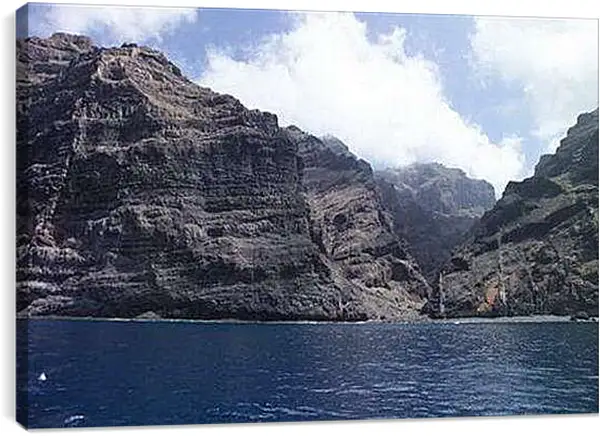 Постер на подрамнике - Скалы и море