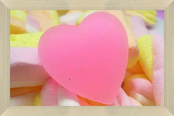 Картина в раме - Любовь