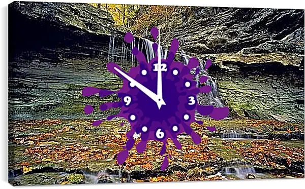 Часы картина - Осень