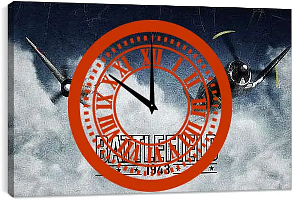 Часы картина - Battlefield 1943