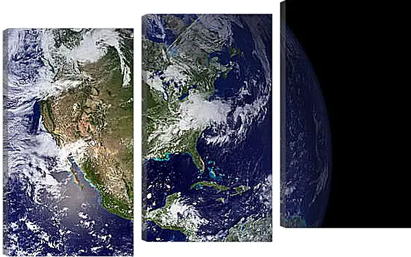 Модульная картина - Космос